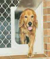 Large - Fitted to Security Screen Door